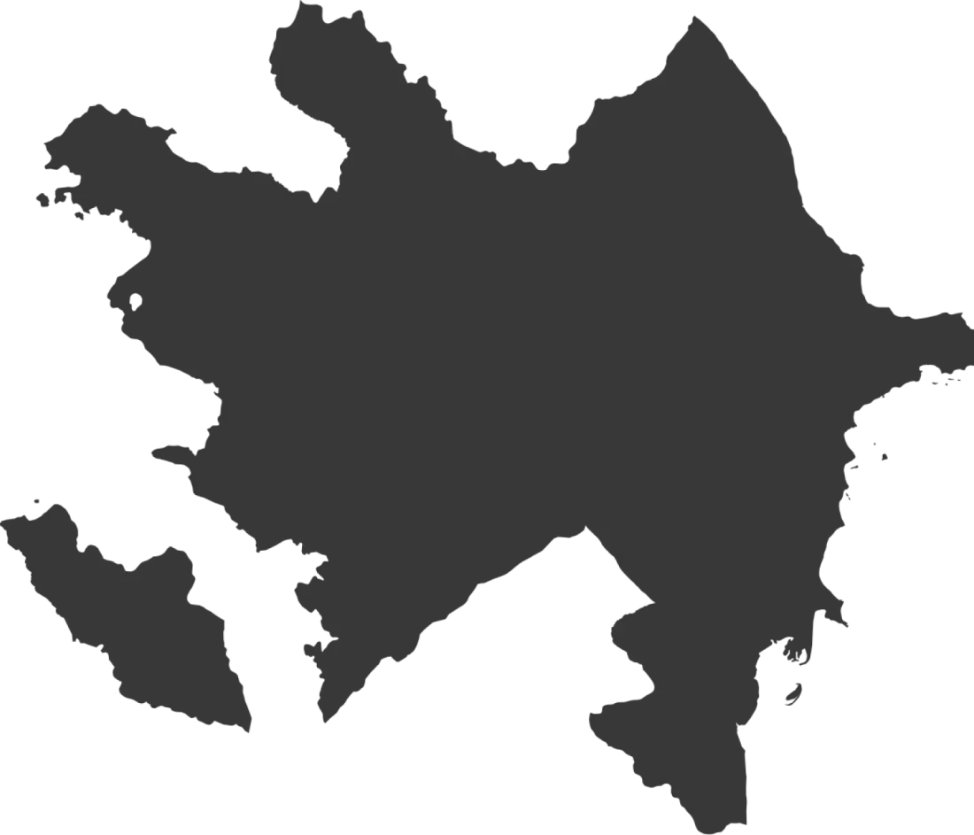 Карта Азербайджана